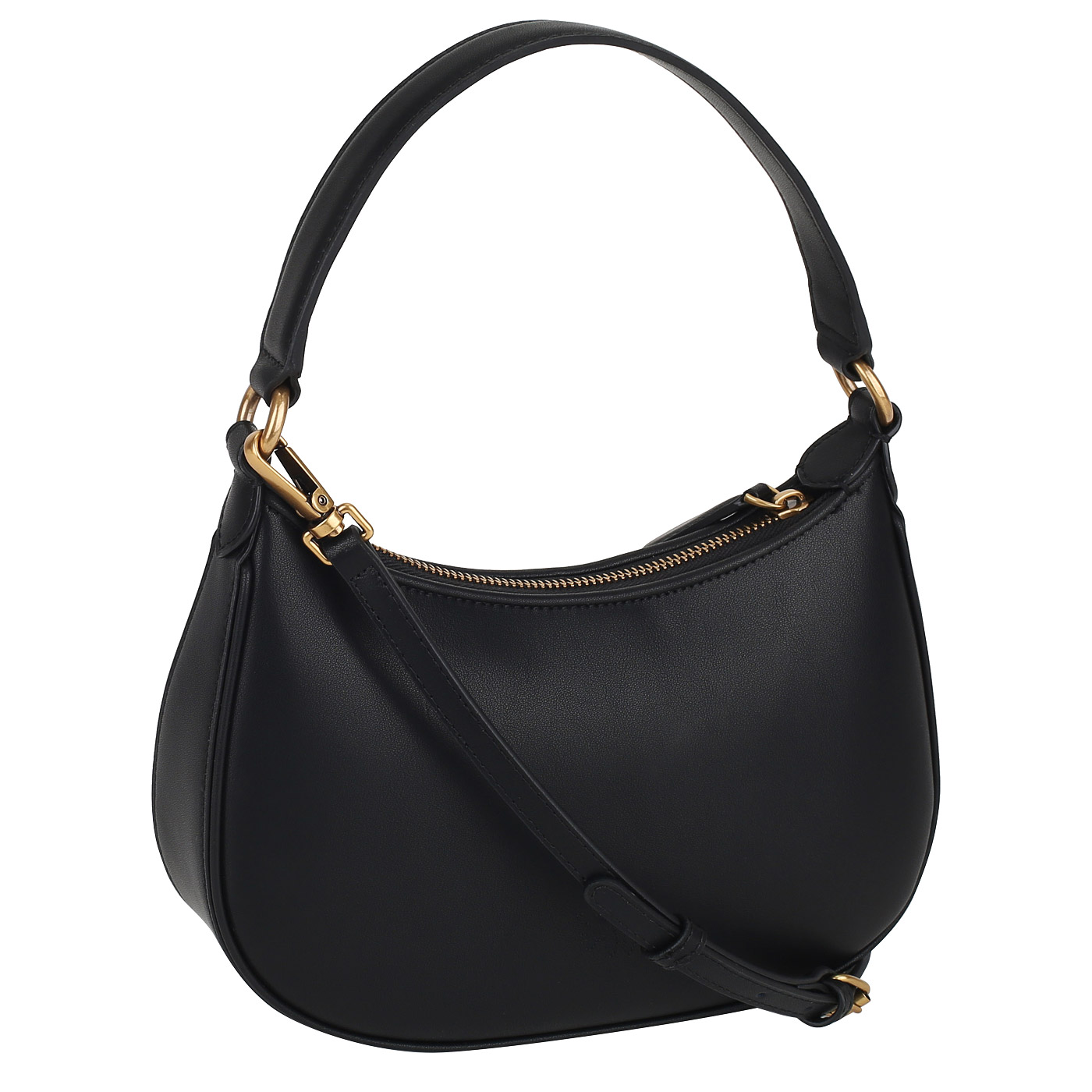 Кожаная сумка Pinko Half moon