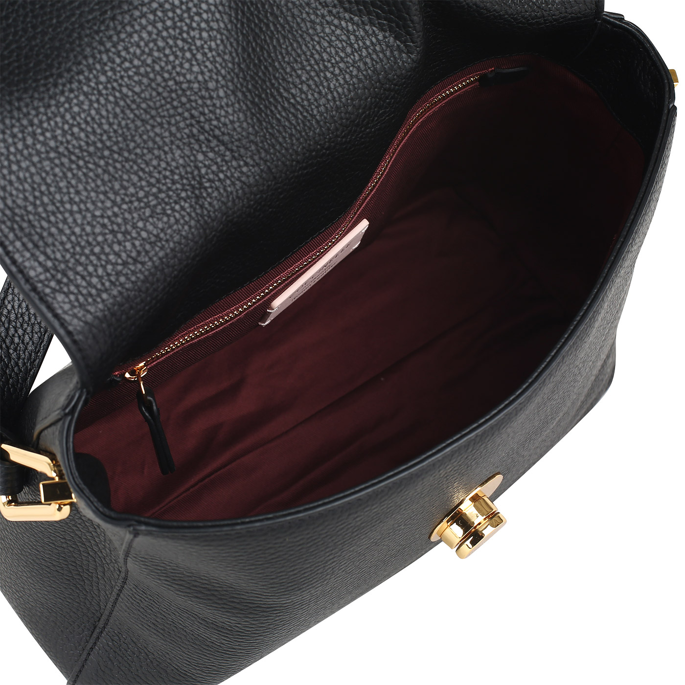 Кожаная сумка через плечо Coccinelle Liya