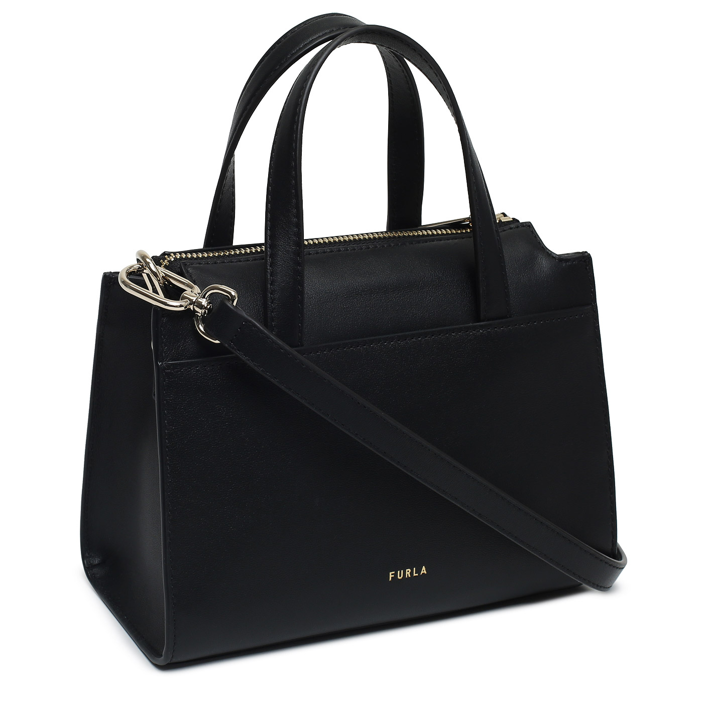 Кожаная сумка Furla Nuvola