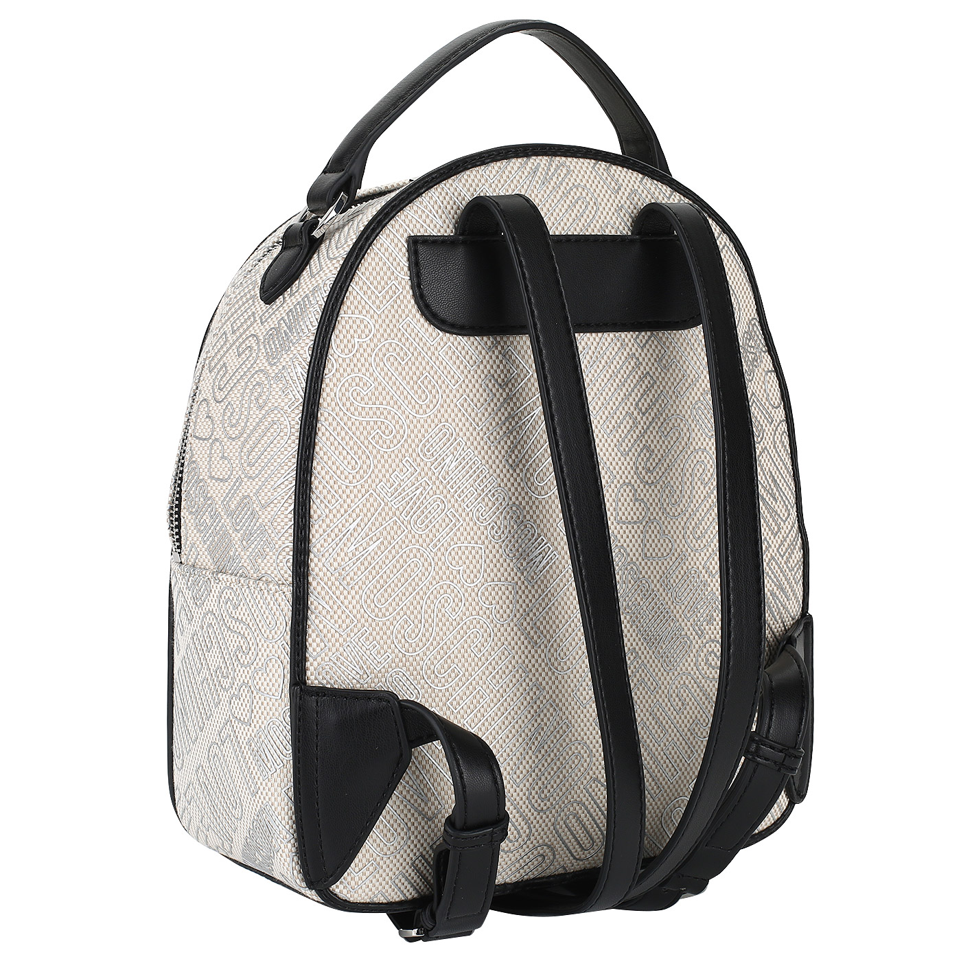 Женский комбинированный рюкзак Love Moschino Embossed canvas