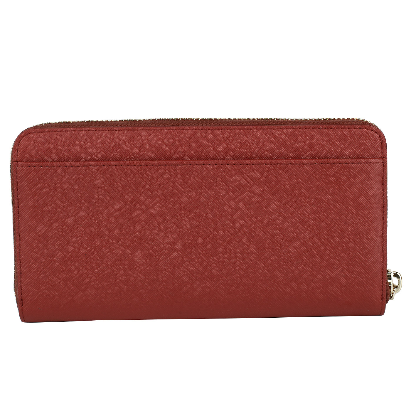 Женское портмоне из натуральной сафьяновой кожи DKNY Saffiano