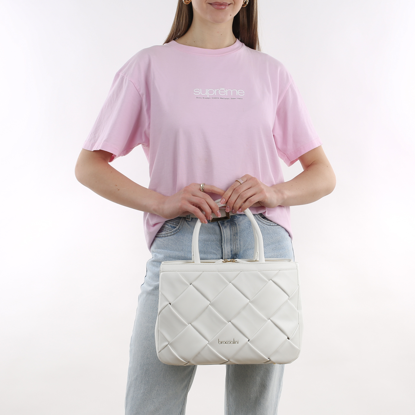 Плетеная сумка Braccialini Icons