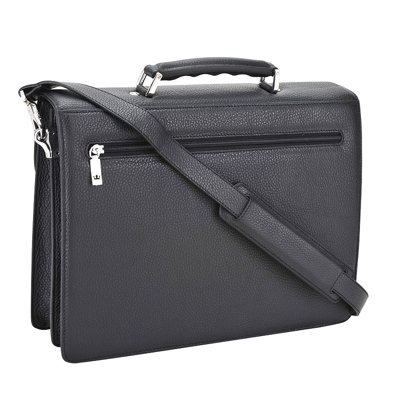 Мужской кожаный портфель Stevens