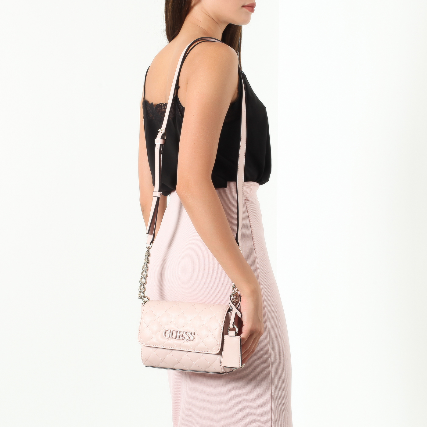 Розовая сумочка Guess Elliana HWVG73 02780_blush - 2000557998452 ...