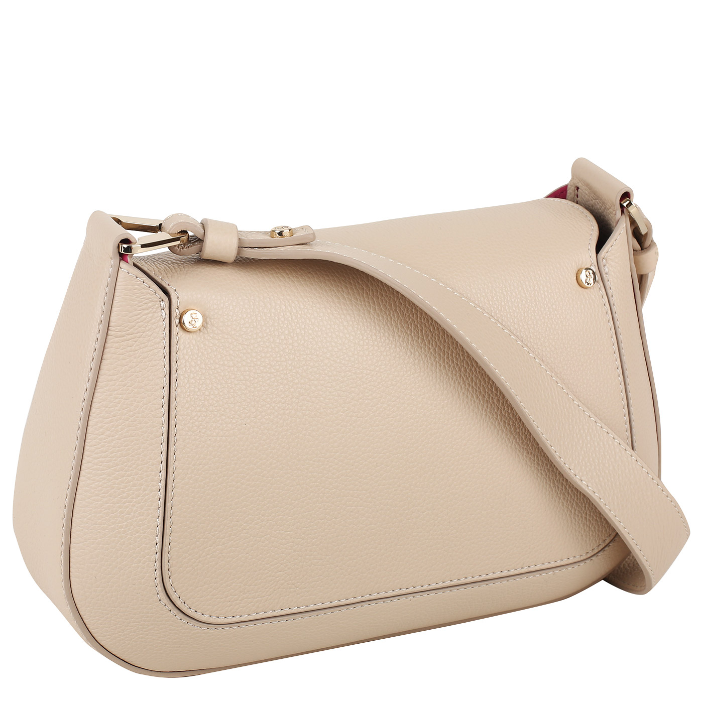 Кожаная сумка через плечо Carlo Salvatelli Gemma