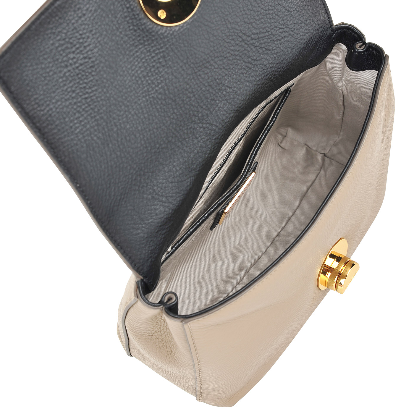 Маленькая кожаная сумочка со съемным ремешком Coccinelle Liya