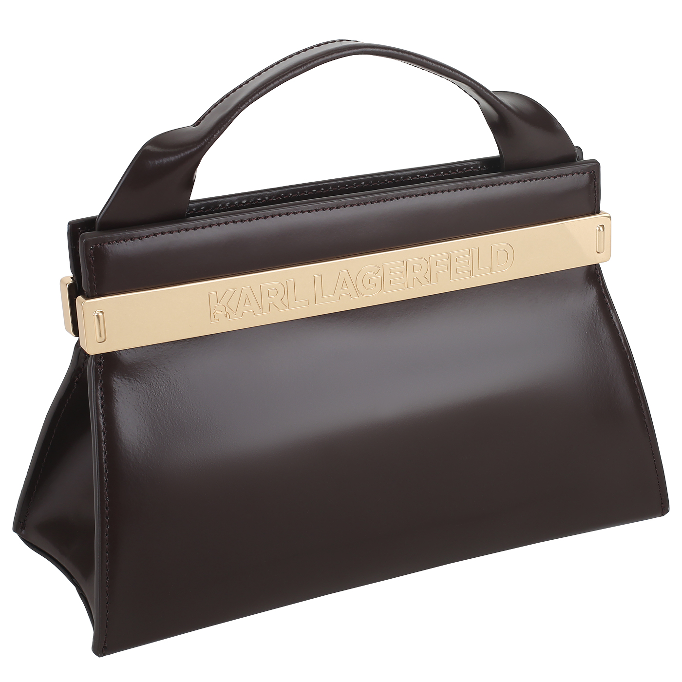Кожаная сумка Karl Lagerfeld Kross
