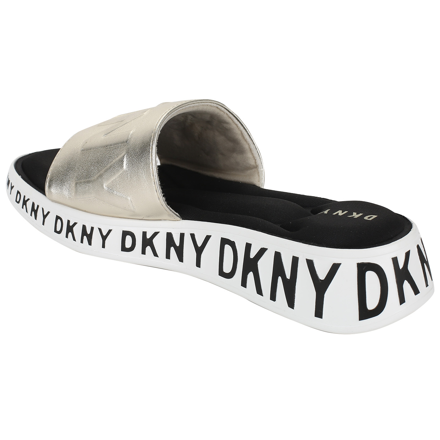 Шлепанцы с логотипом бренда DKNY Mara