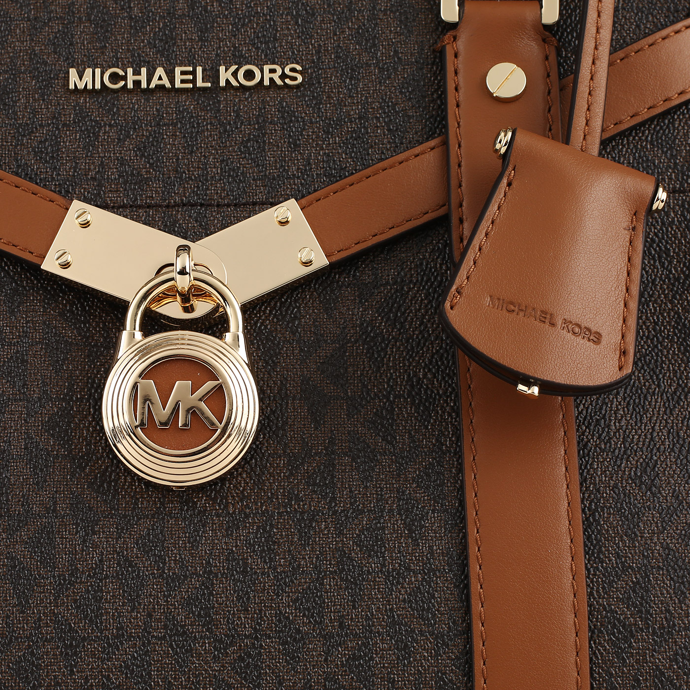 Сумка на молнии Michael Kors Nouveau Hamilton