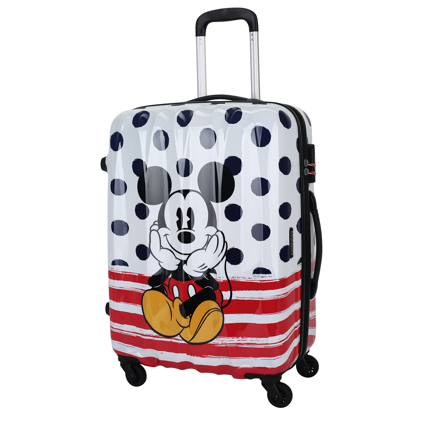 American Tourister Чемодан средний M из поликарбоната с кодовым замком