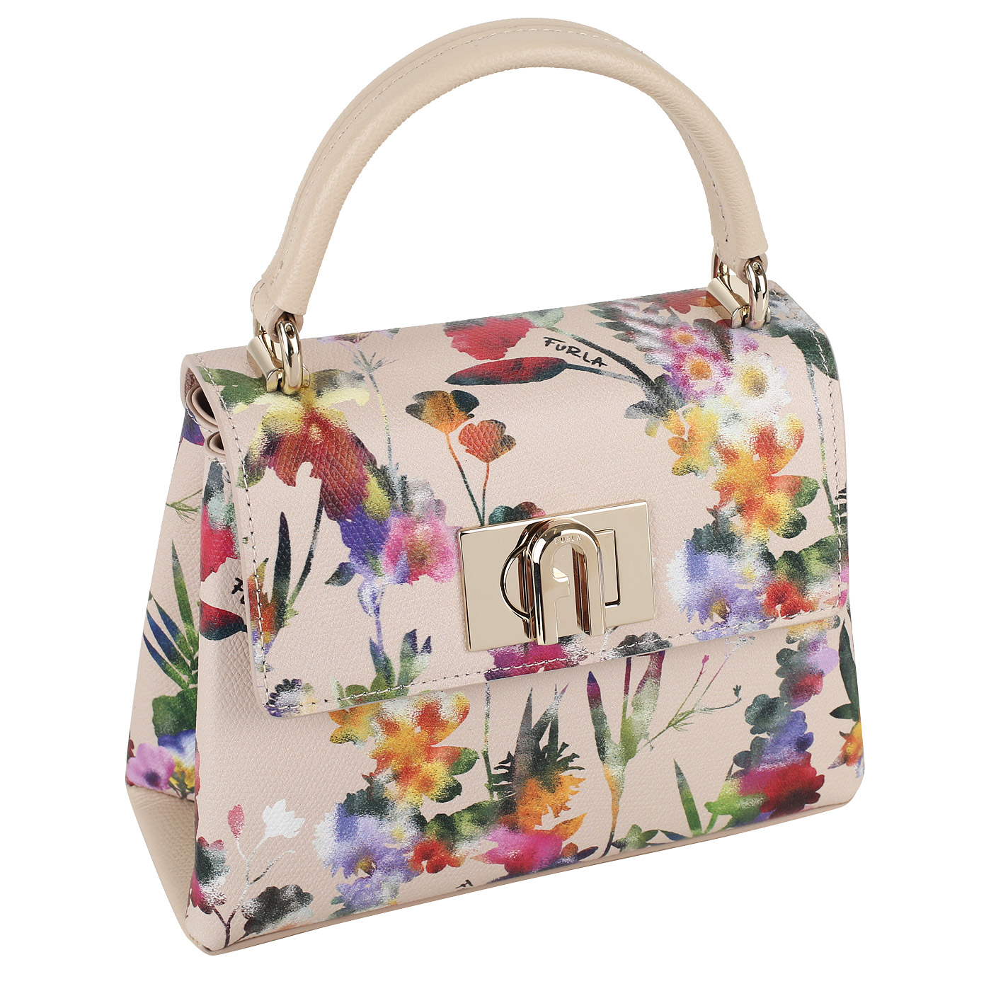 Сумка с цветочным принтом Furla 1927