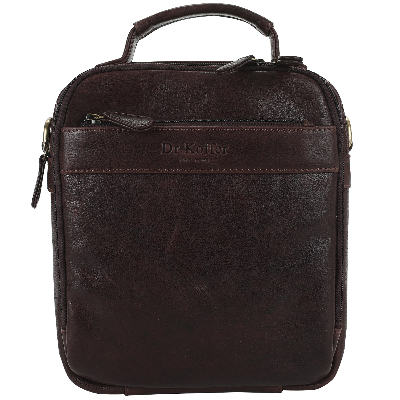 Dr. Koffer Компактная кожаная сумка