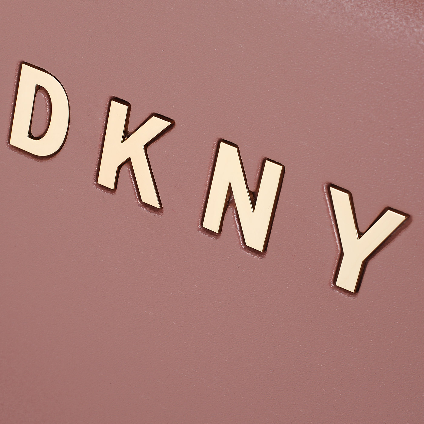 Чемодан маленький S из ABS-пластика с кодовым замком DKNY DKNY-014 Metal Logo