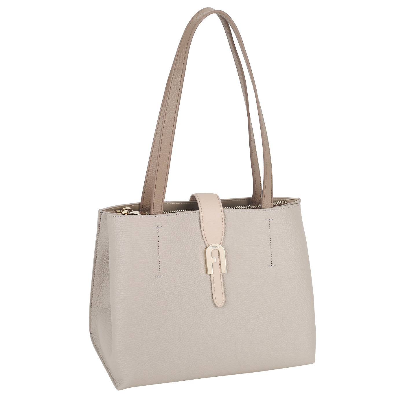 Кожаная сумка Furla Sofia