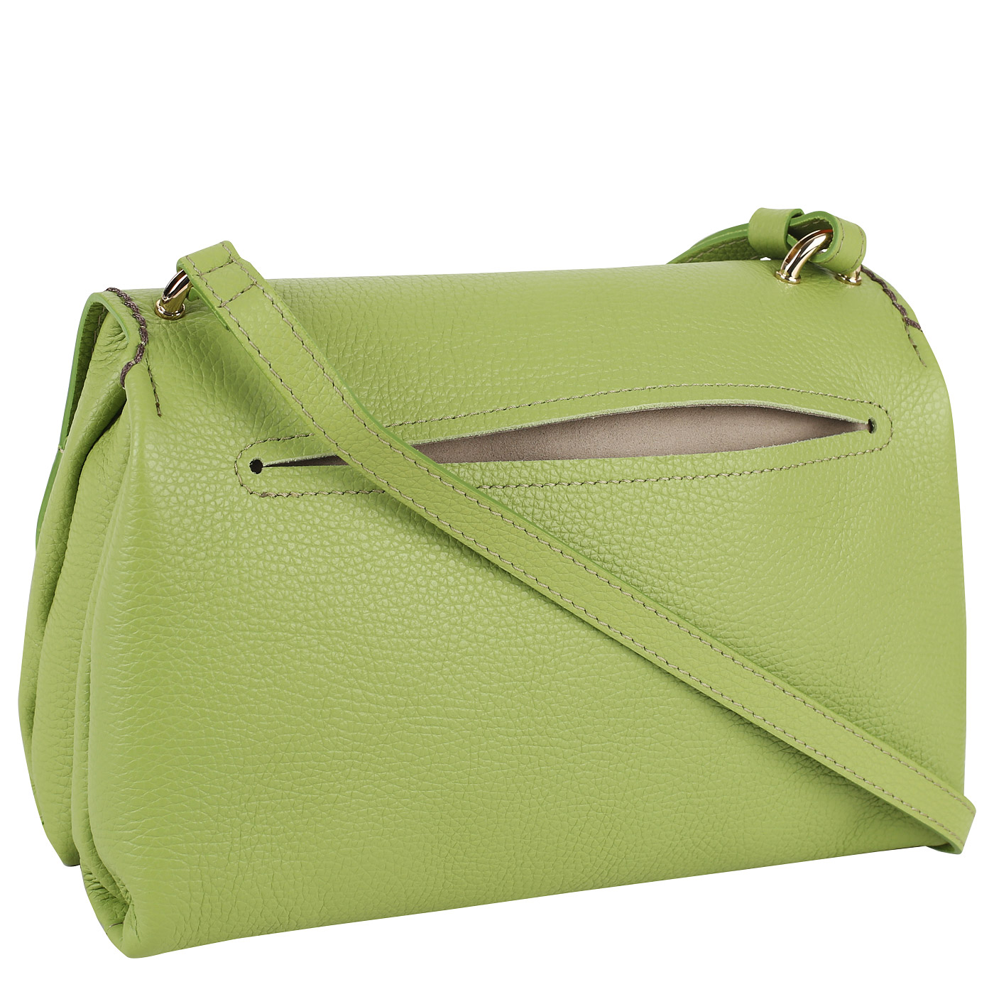 Кожаная сумочка через плечо Plinio Visona Rio