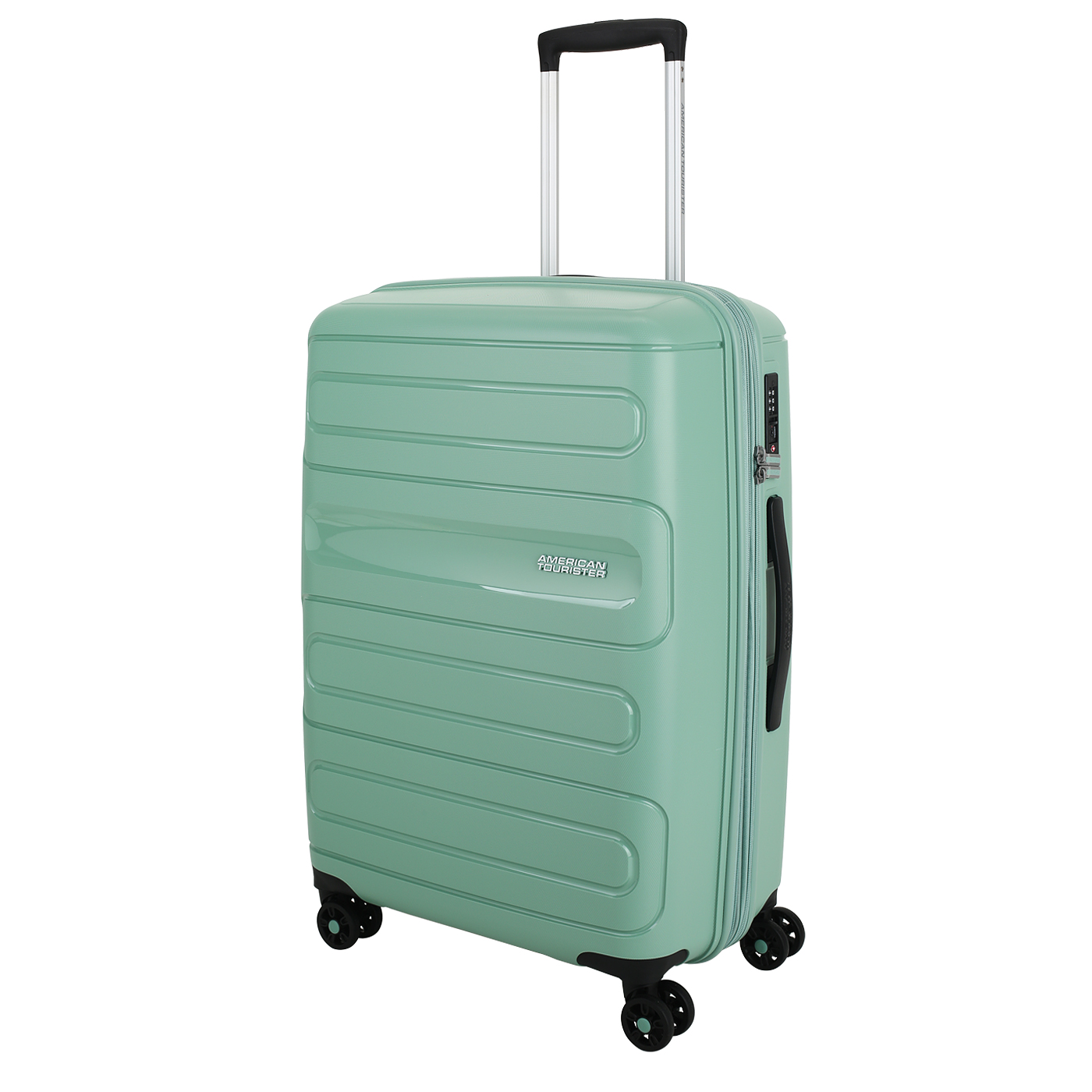 American Tourister Чемодан средний M из полипропилена с кодовым замком