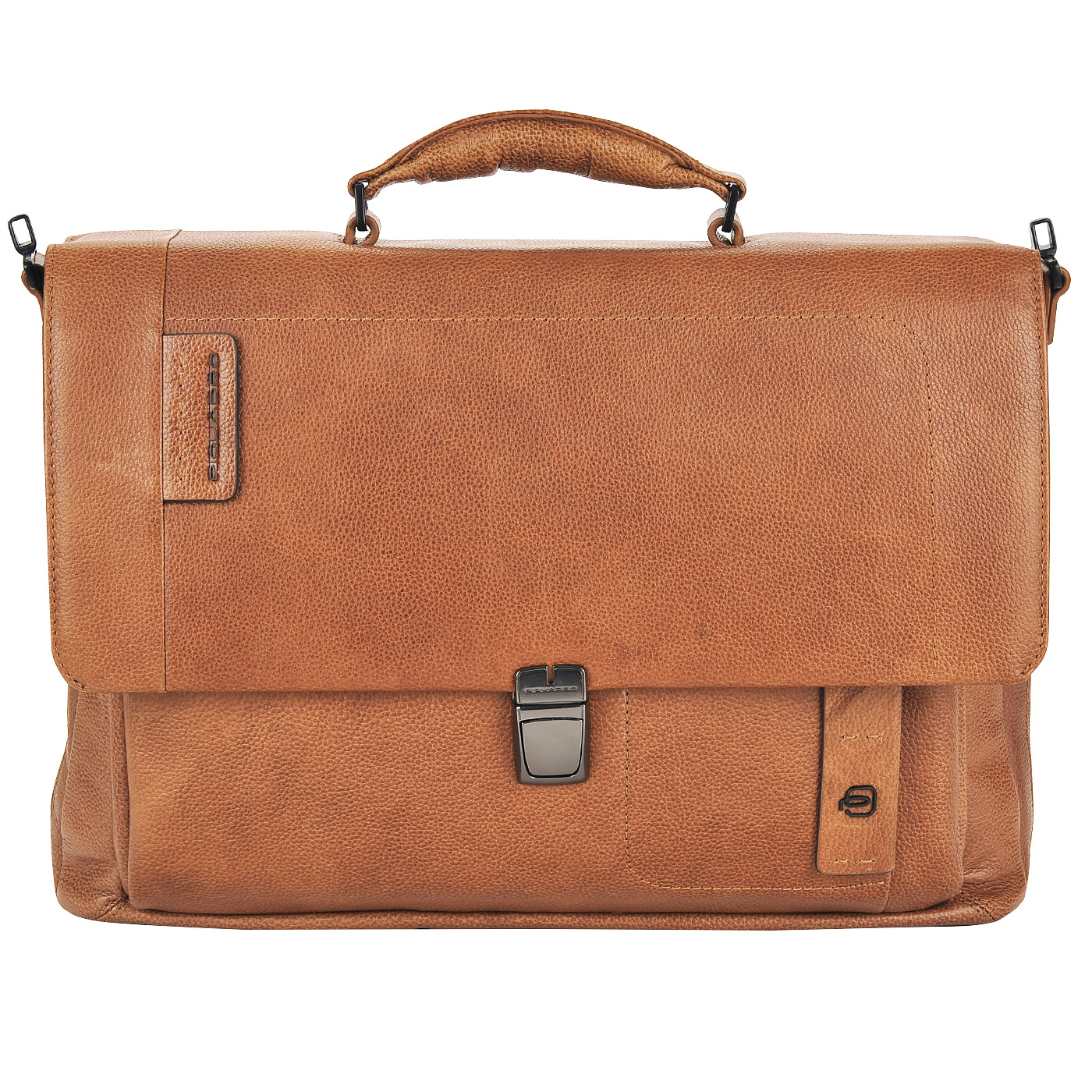 Piquadro Мужской светлый портфель из натуральной кожи