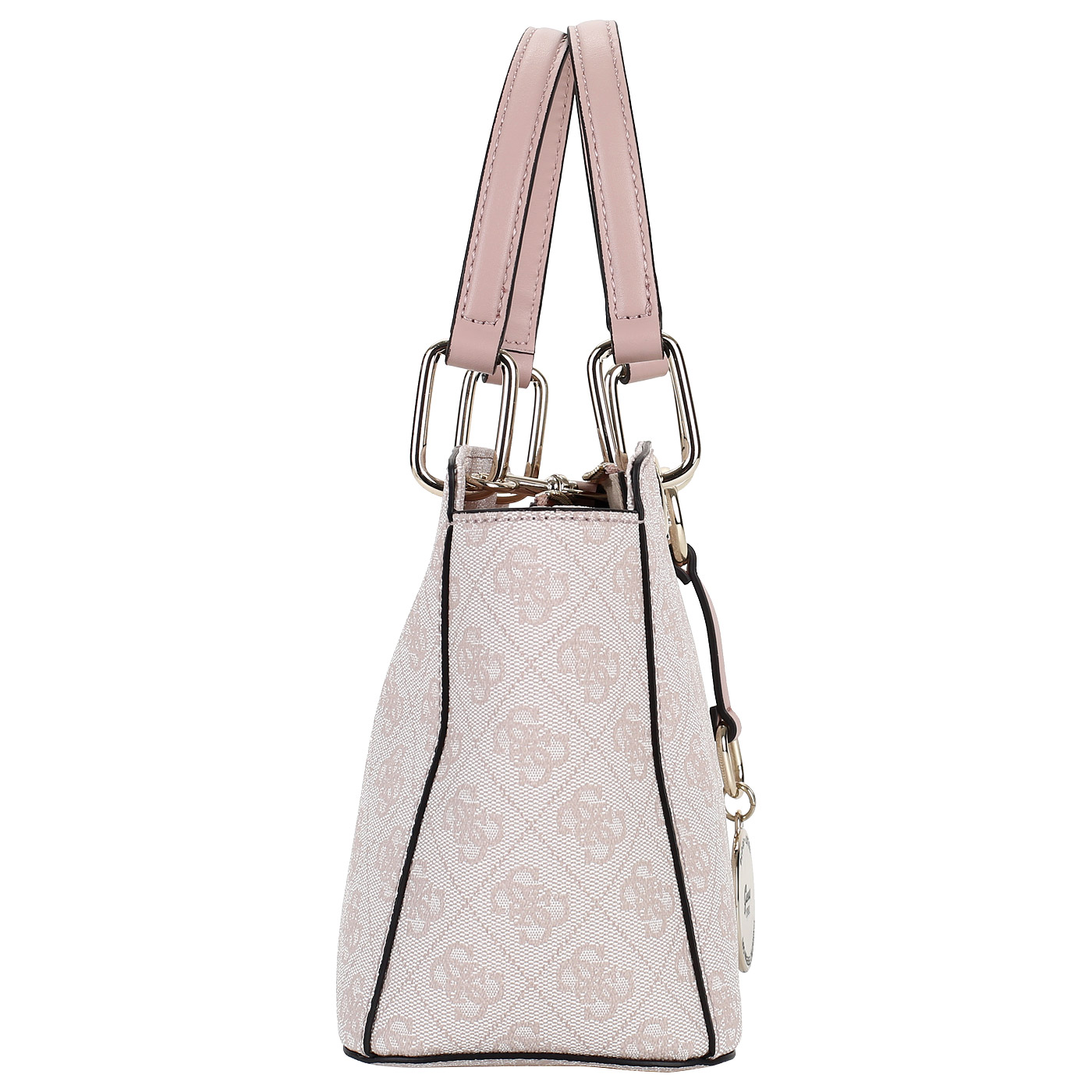 Розовая сумочка с ремешком Guess Jacqui