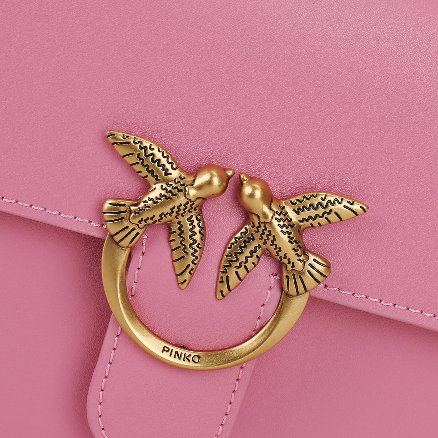 Кожаная сумка Pinko Love One