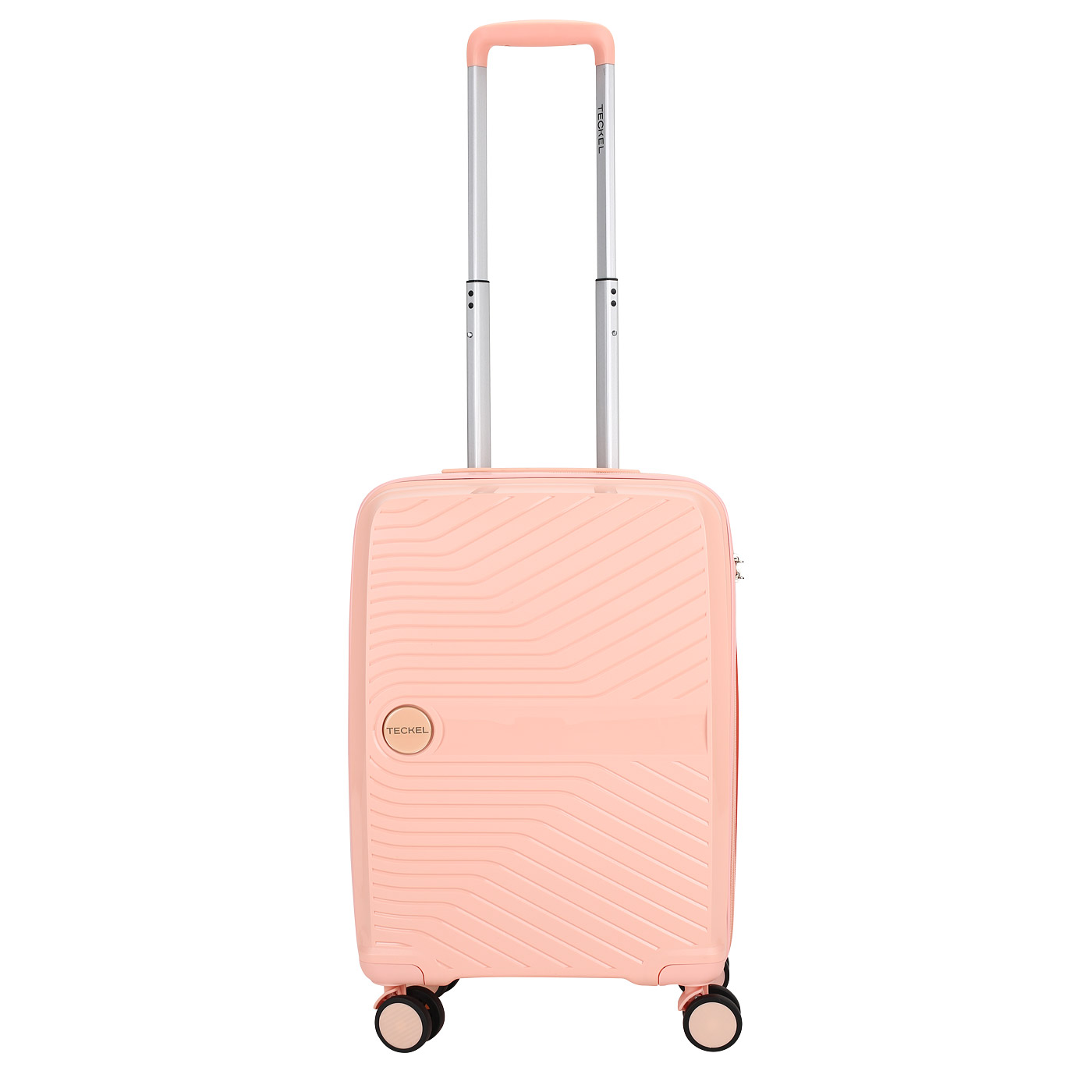 Чемодан маленький S из полипропилена с кодовым замком Teckel Skydriver