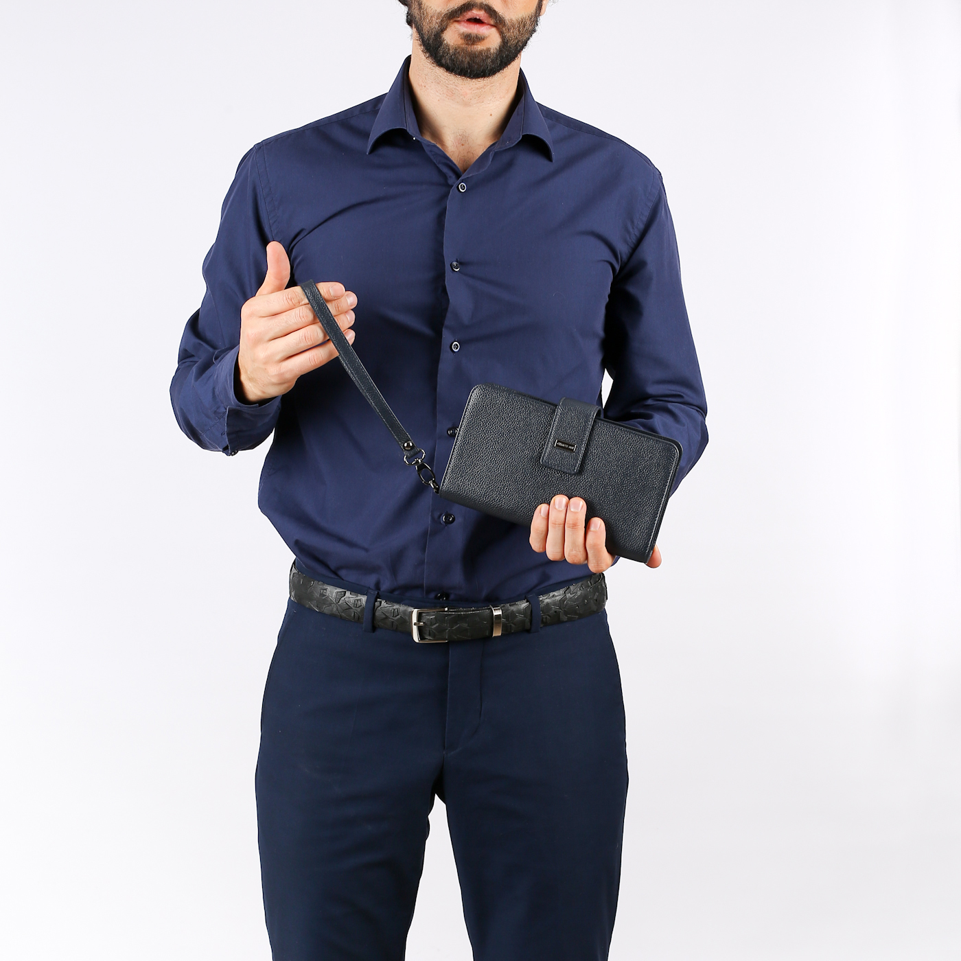 Кожаная сумка-визитка Cerruti 1881 Cerrutis