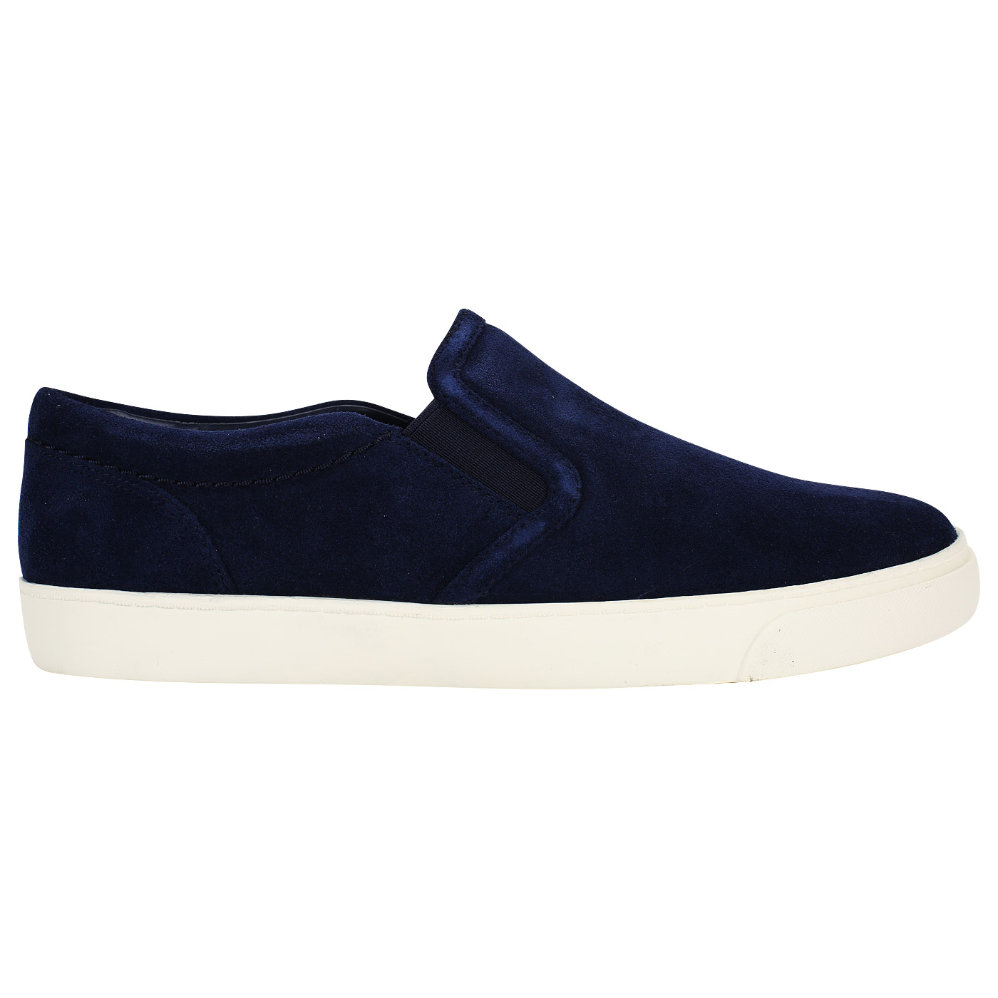 Clarks Слипоны из синей замши