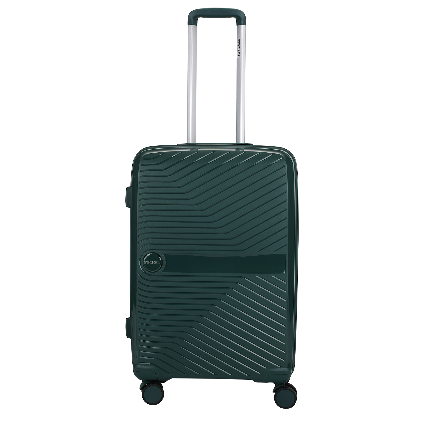 Чемодан средний M из полипропилена с кодовым замком Teckel Skydriver