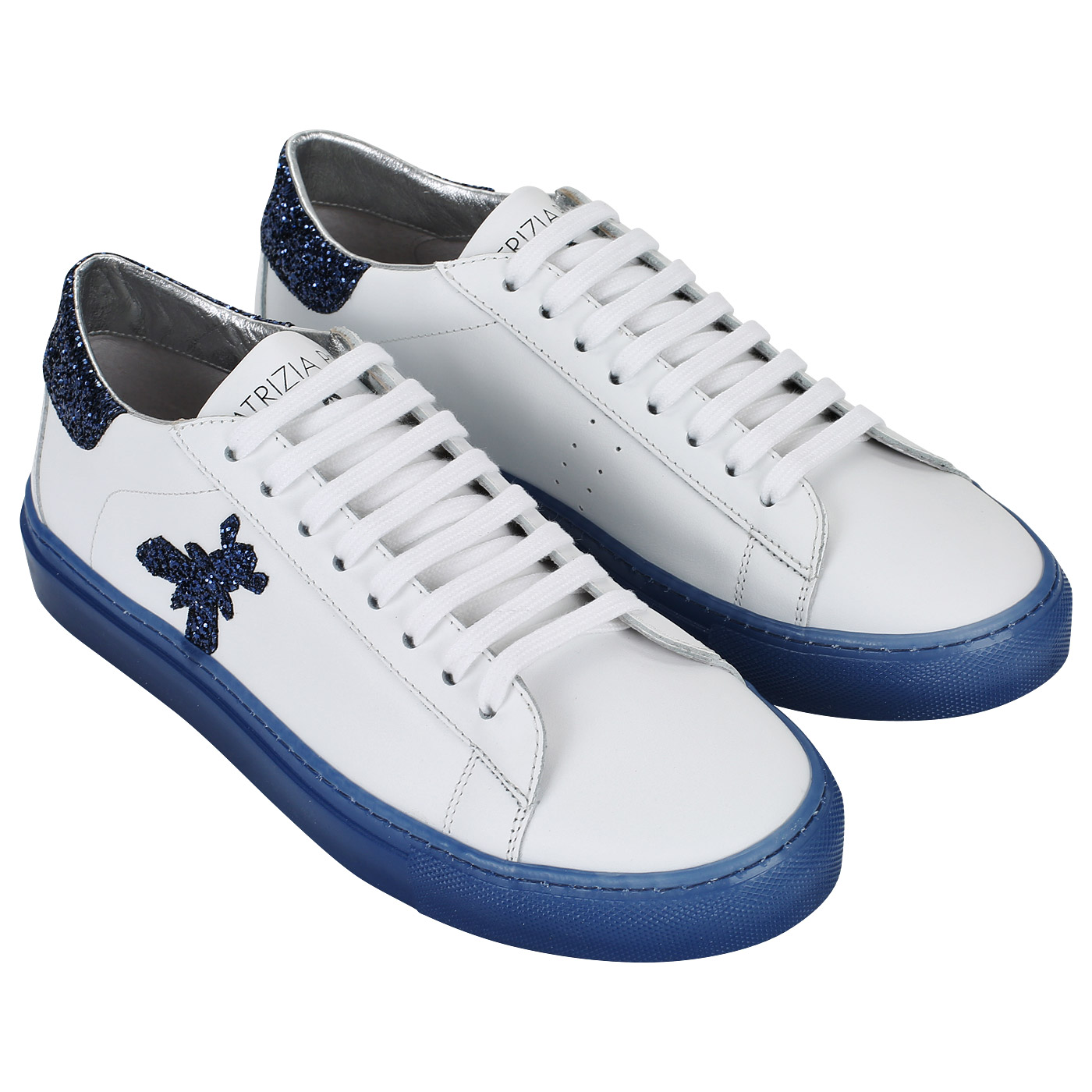 Женские кеды на шнуровке Patrizia Pepe Pepe soft 2V8807/A2GX_bianco ...