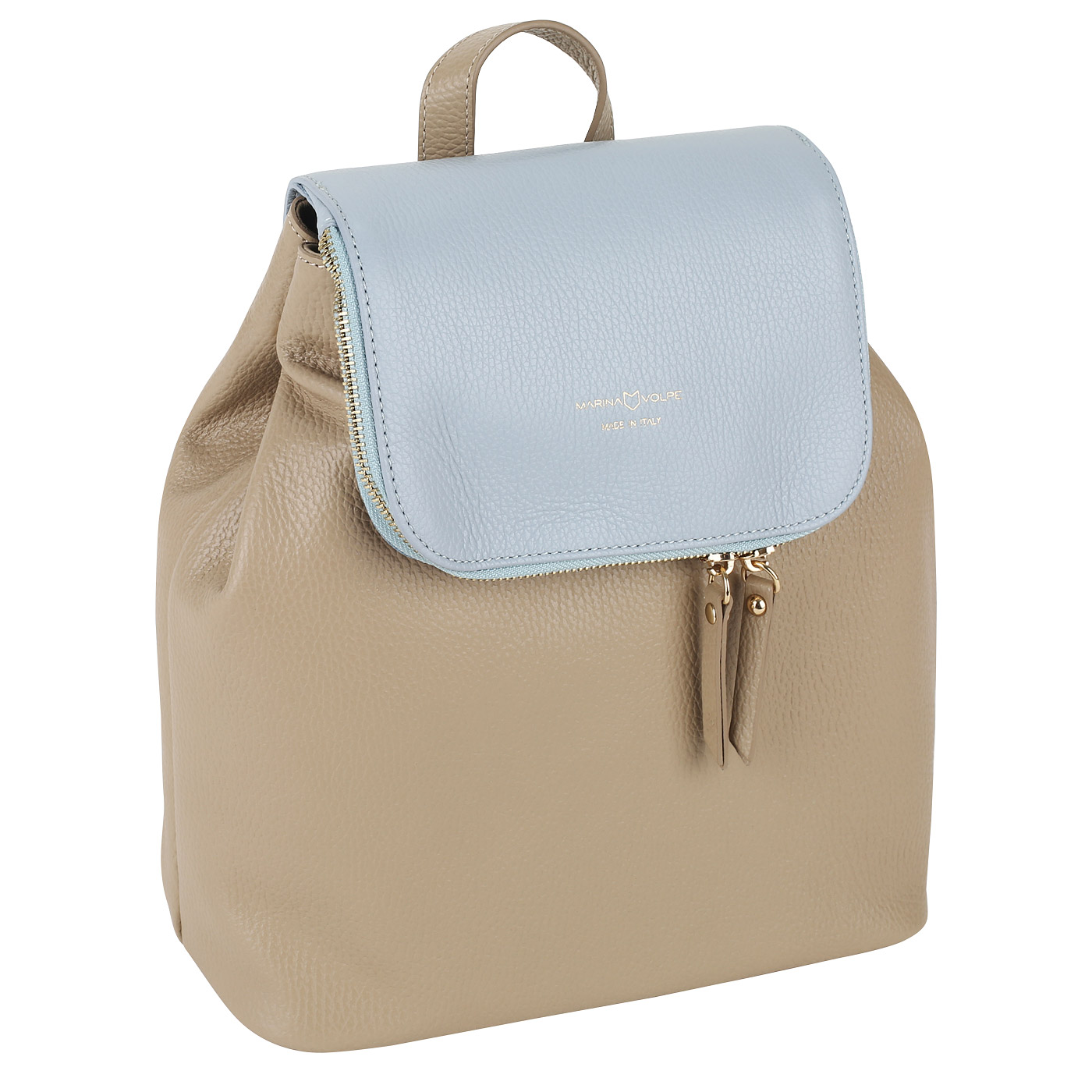 Кожаный рюкзак Marina Volpe Frida