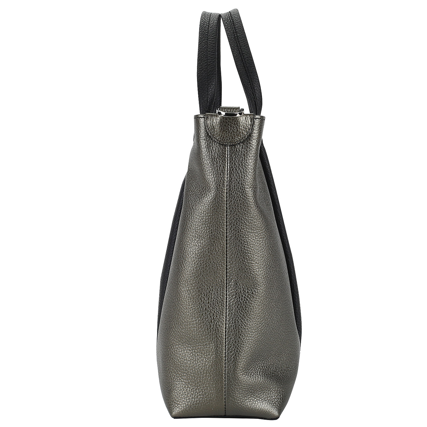 Женская кожаная сумка с ручками и ремешком Chatte 