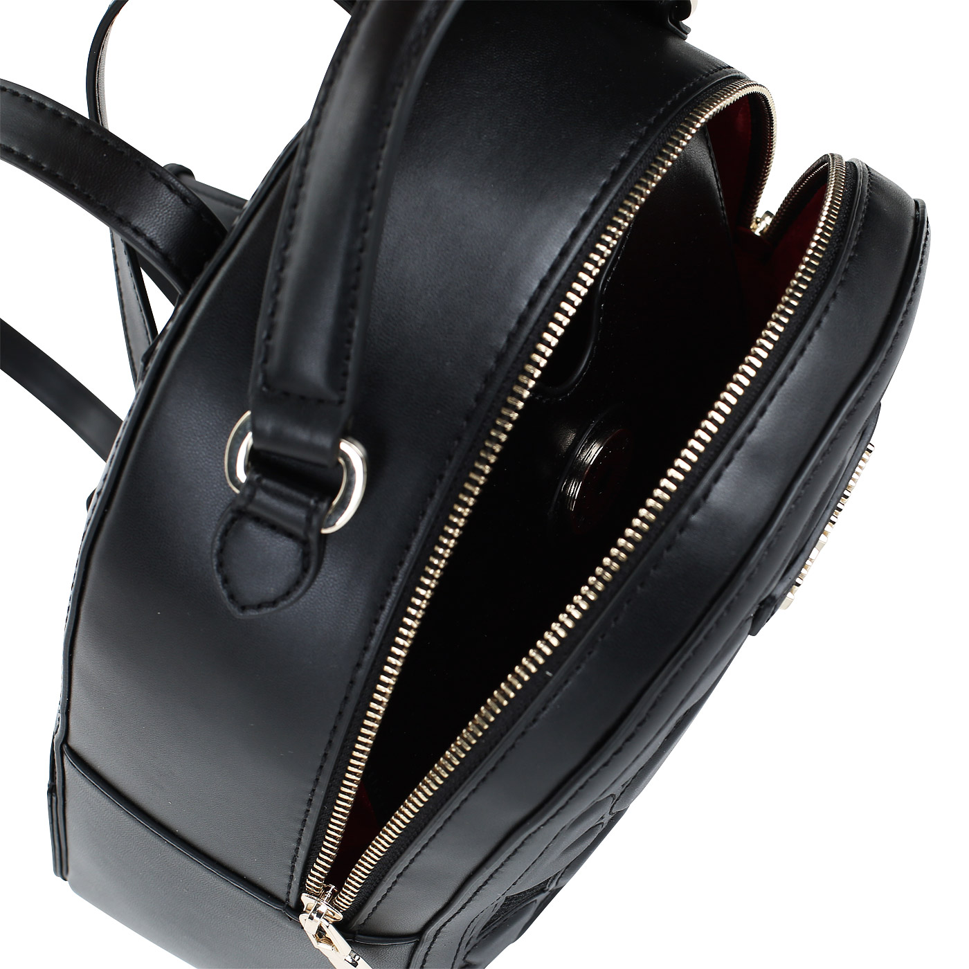 Черный женский рюкзак Love Moschino Love Intarsia