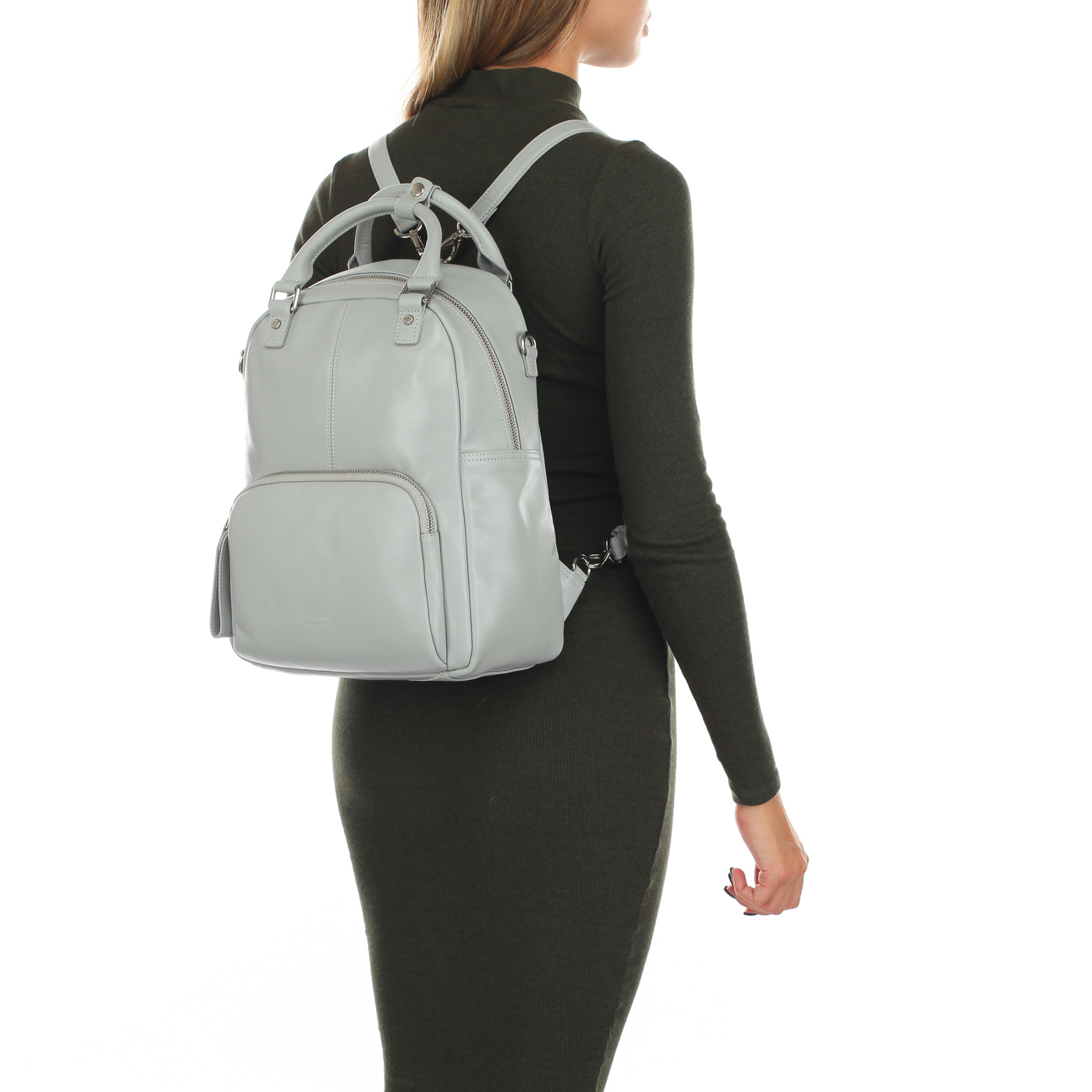 Кожаный рюкзак с ручками и съемными лямками Picard Day Off