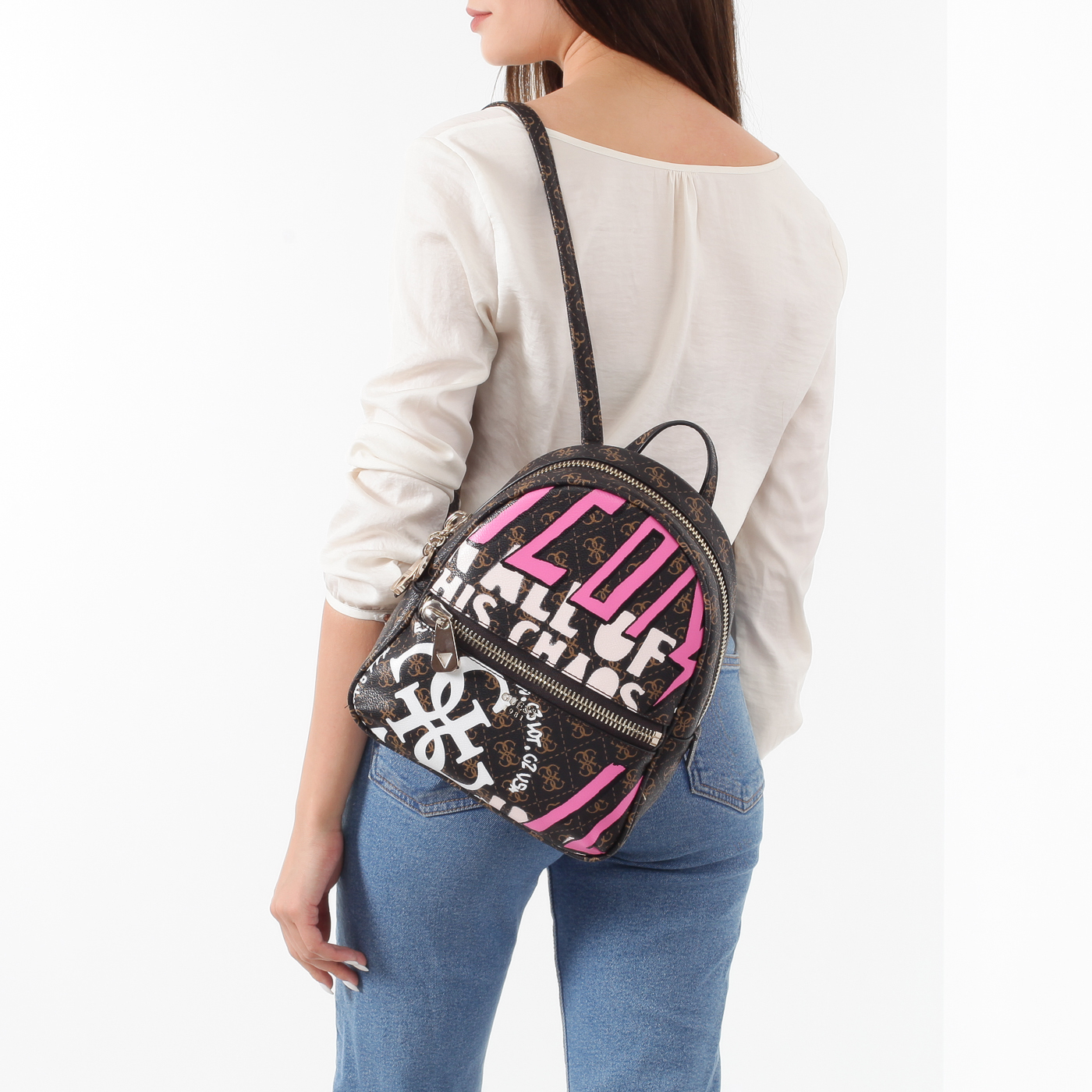 Рюкзак с логотипом бренда Guess Urban Chic