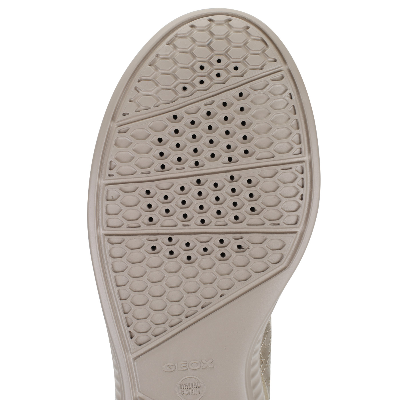 Золотистые кроссовки Geox Theragon