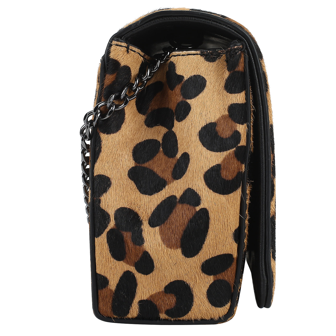 Сумочка через плечо с цепочкой Love Moschino Animal block