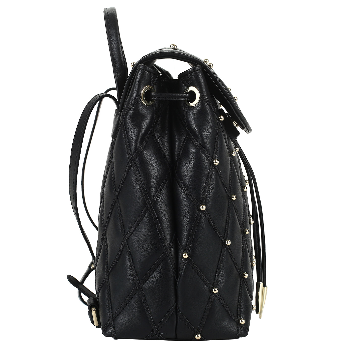 Черный стеганый рюкзак Cavalli Class Joile