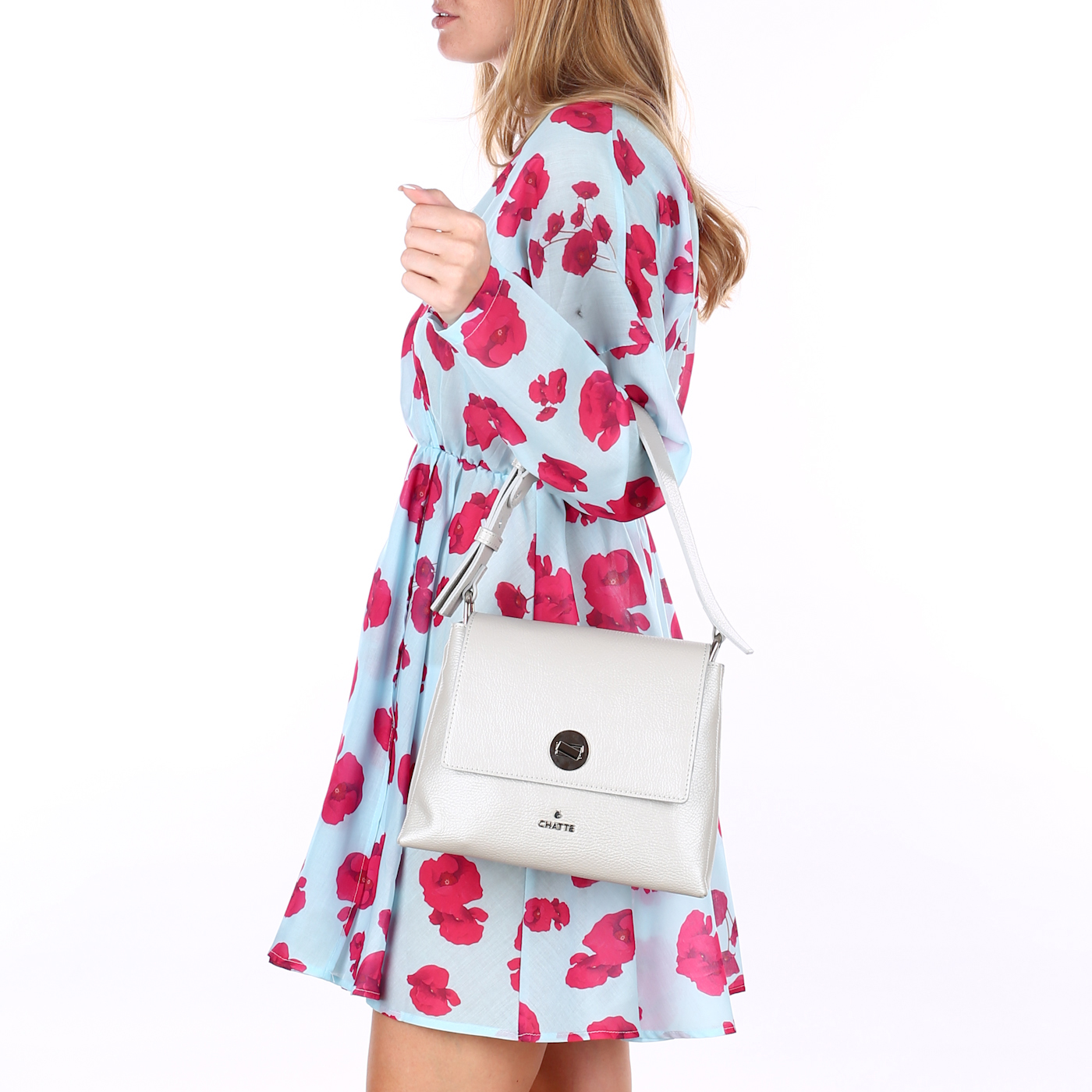 Кожаная сумка Chatte Dijon