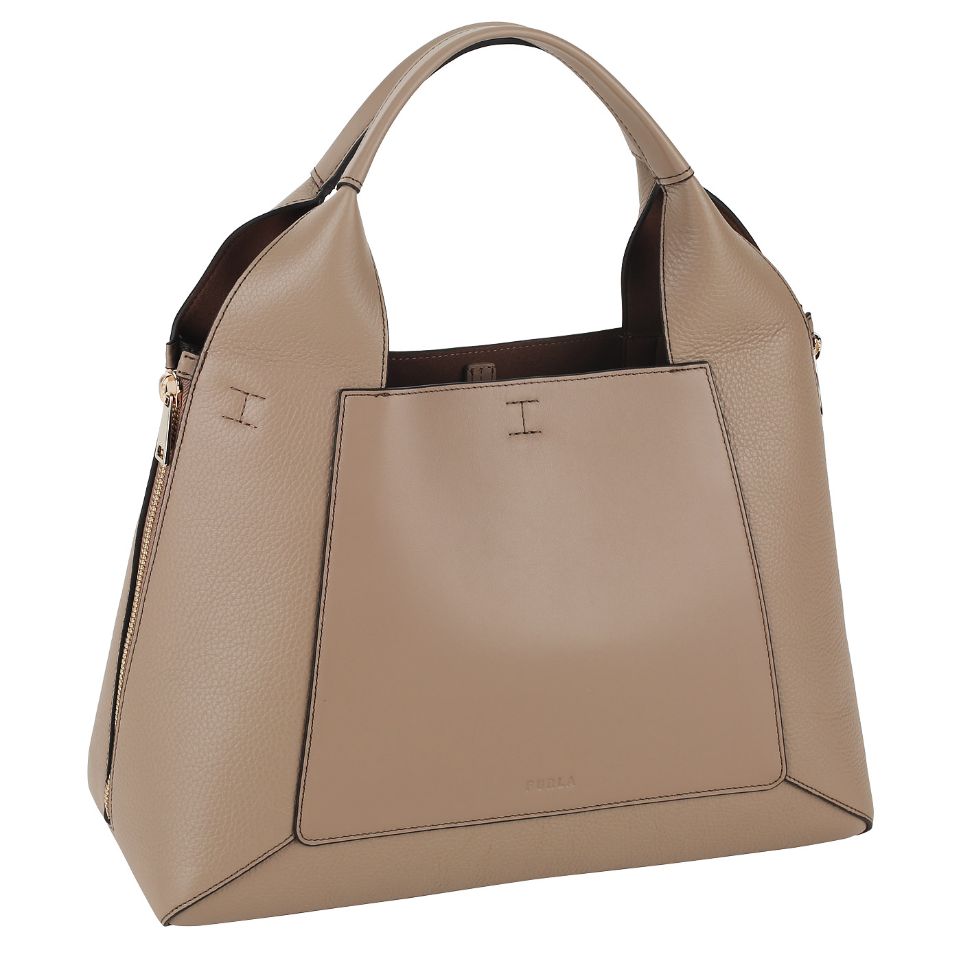 Кожаная сумка Furla Gilda