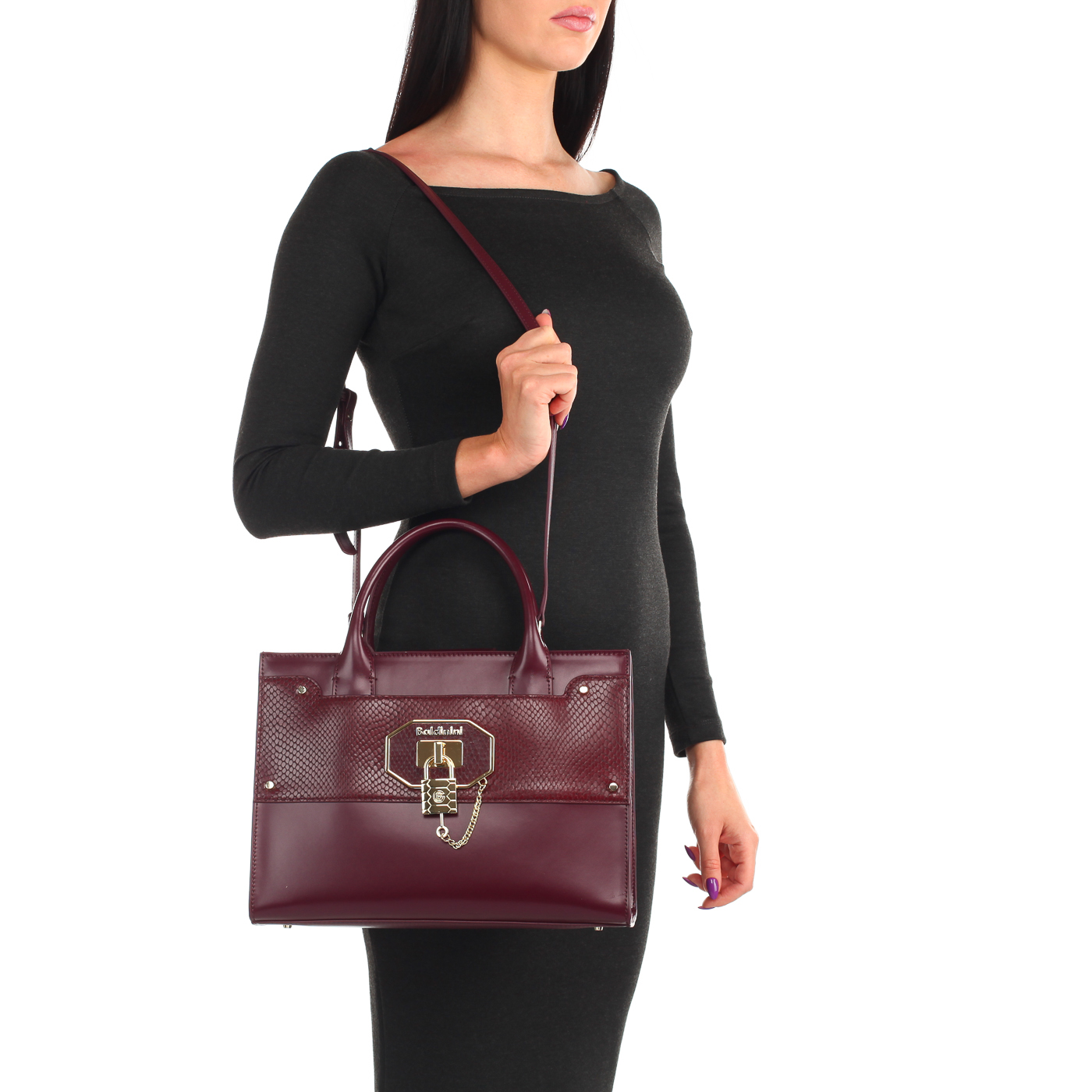 Сумка с декором Baldinini Frida