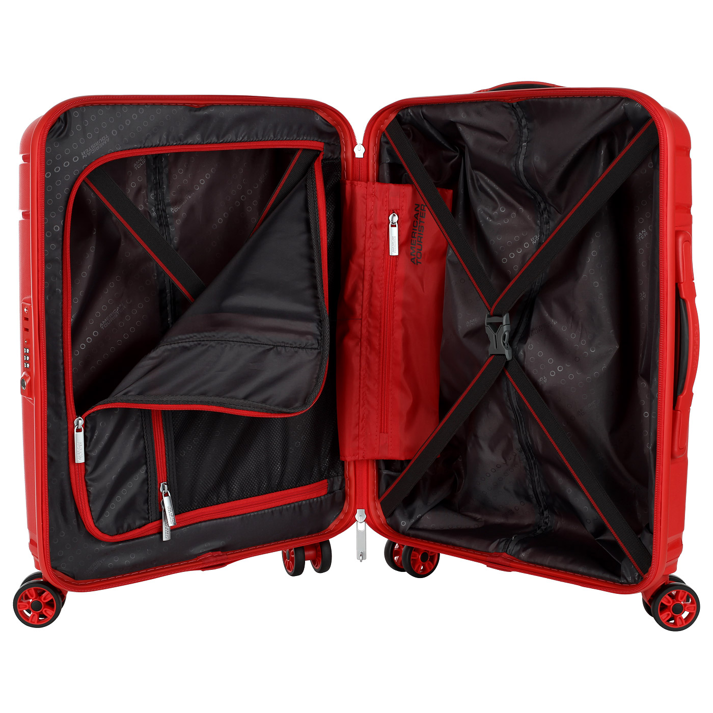 Маленький чемодан на колесах American Tourister Skytracer