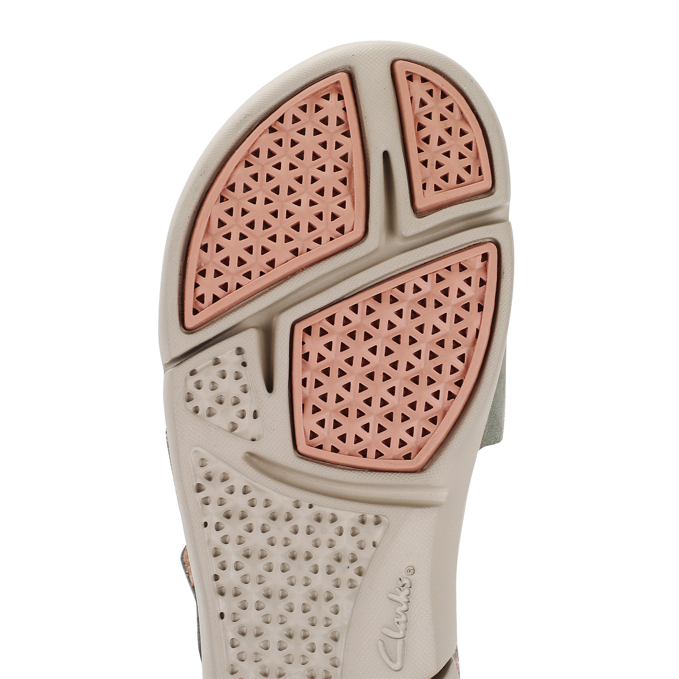 Сандалии из натуральной кожи на липучке Clarks Tri Clover