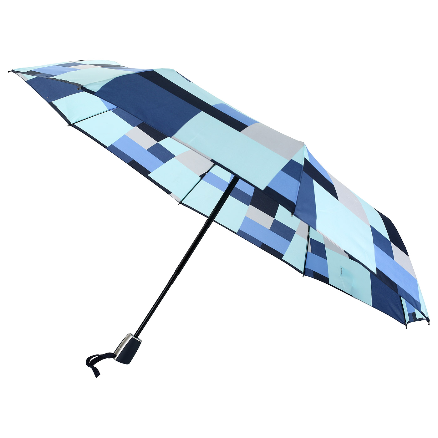 Клетчатый женский зонт с чехлом Doppler 