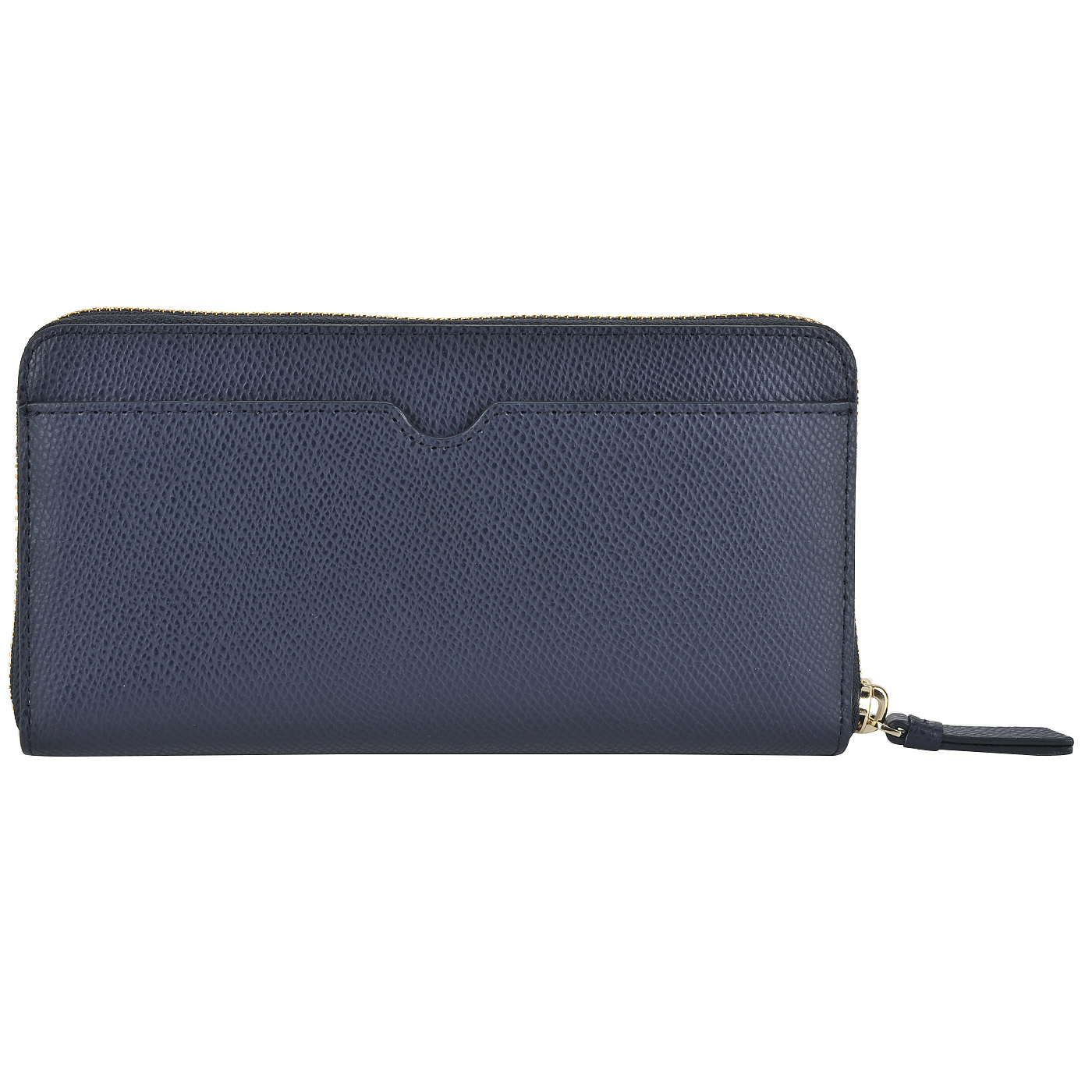 Женское портмоне из зернистой матовой кожи на молнии DKNY Cross Saffiano