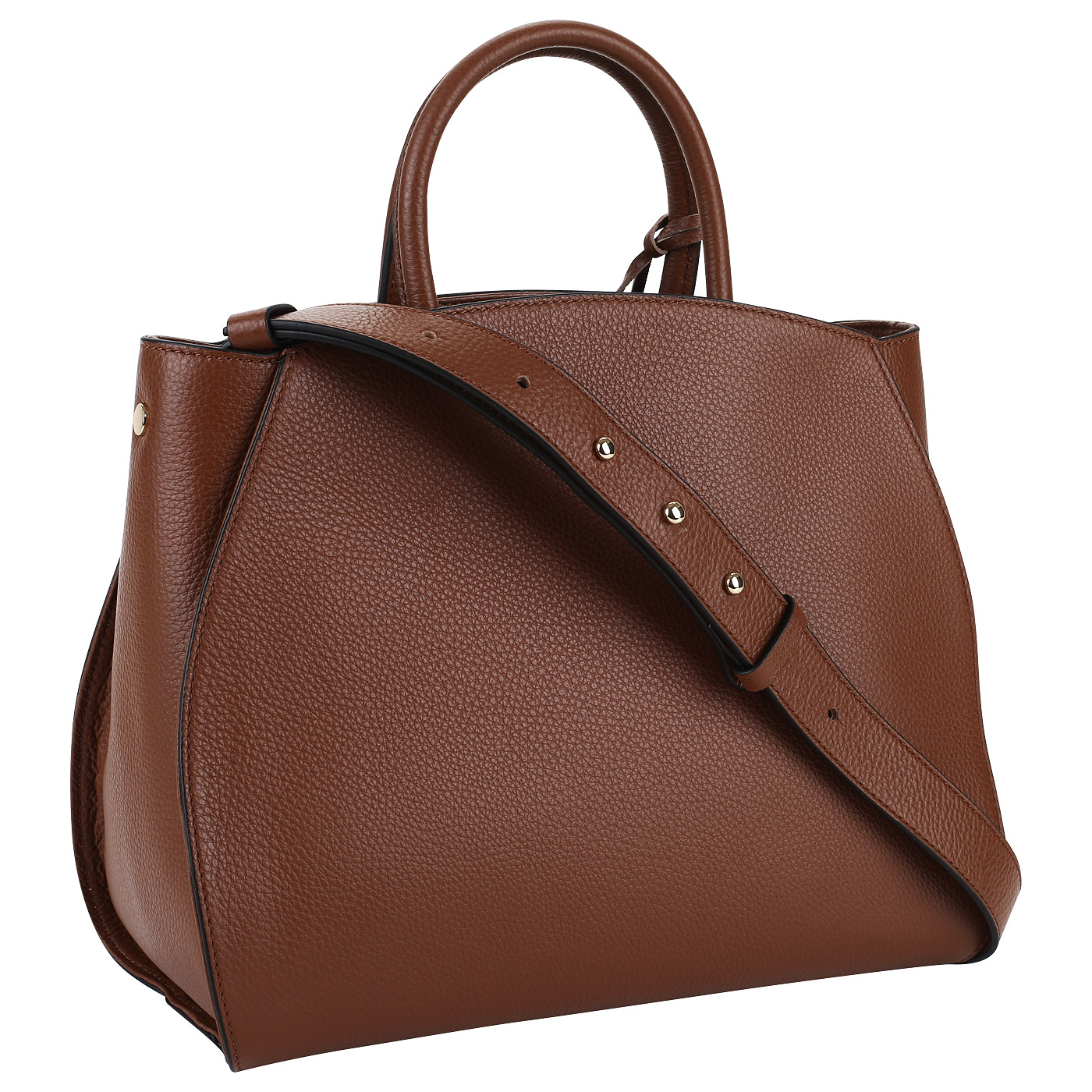 Кожаная сумка с брелоком Coccinelle Concrete