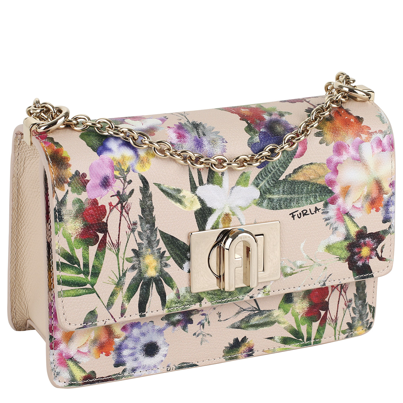 Сумка с цветочным принтом Furla 1927