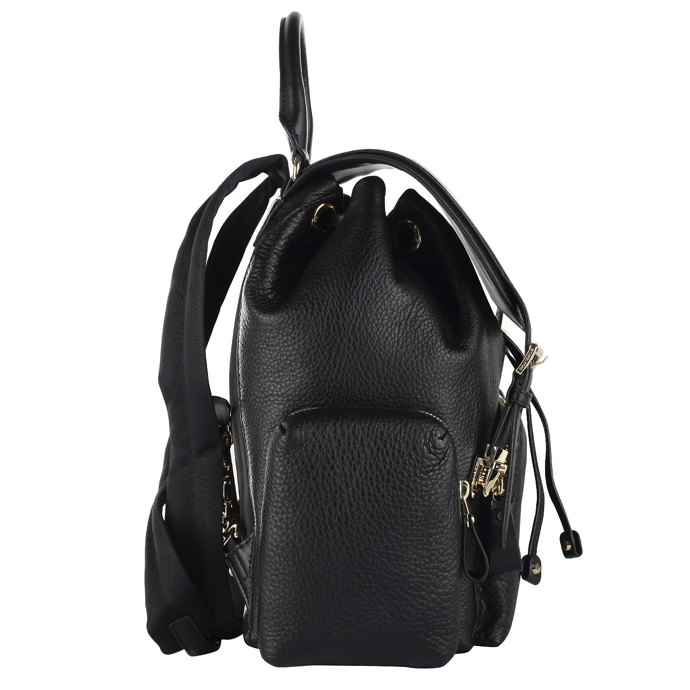 Черный кожаный рюкзак Michael Kors Mott