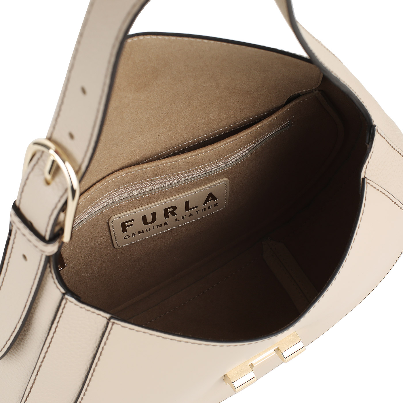 Кожаная сумка Furla Club 2