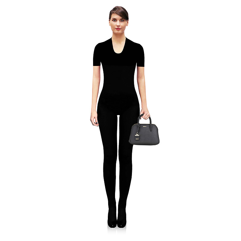 Женская кожаная сумка DKNY Saffiano