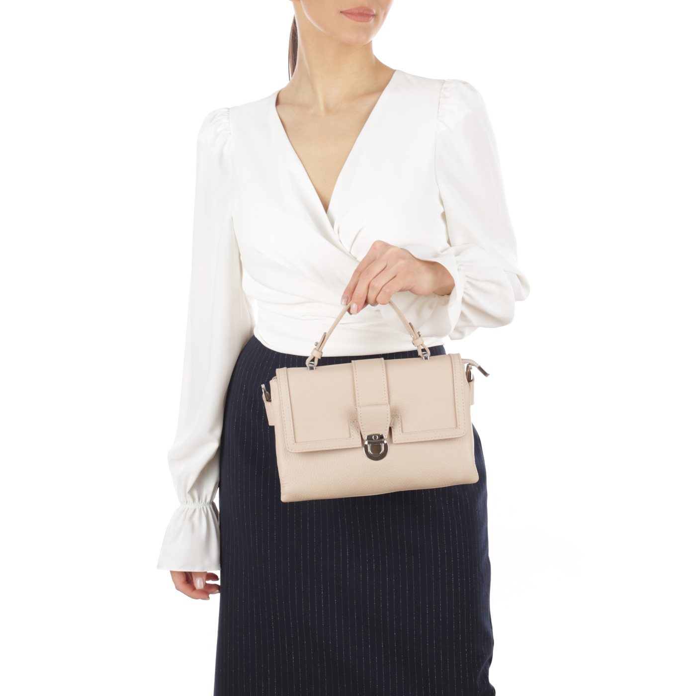 Кожаная сумка Chatte Marseille