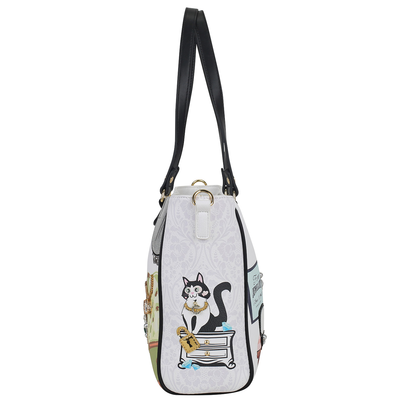 Сумка с длинными ручками Braccialini All Round